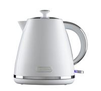 Stirling Pyramid Kettle Cordless 1.7 Litre 3KW Rapid Boil White Daewoo White One Size