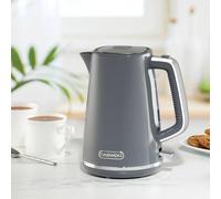 Daewoo Stirling Collection, Jug Kettle 1.7 Litre, User Friendly, Easy Cleaning, Safety Features, 360° Swivel Base, Extra Wide Opening Lid, Water Level Gauge, Part Of A Collection, Grey