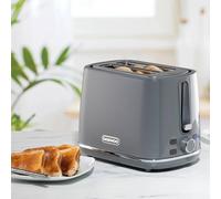 Daewoo Stirling 2 Slice Toaster Grey, Grey