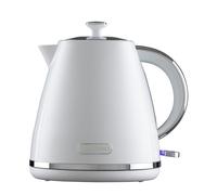 Stirling Pyramid Kettle Cordless 1.7 Litre 3KW Rapid Boil White Daewoo White One Size