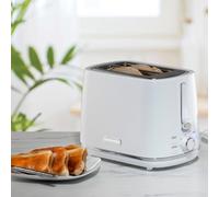 Daewoo SDA2626GE Sterling 2 Slice Toaster in White