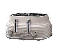 Daewoo Taupe Sienna 4 Slice Toaster