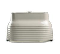 Daewoo Taupe Sienna Steel Bread Bin