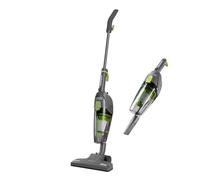 Daewoo Tornado Essential 2 In 1 Corded Vacuum, Upright And Handheld With 5 Metre Cord, Lightweight, 0.6L Capacity, Washable HEPA Filter, For All Floors And Upholstery, Grey