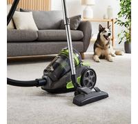 Daewoo 'tornado' Pet Bagless Cyclinder Vacuum Cleaner 3 Litre Tank Cyclonic Suction 700W In Grey Grey One Size