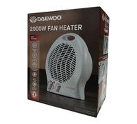 Daewoo HEA1926GE 2000W Upright Fan Heater with Thermostat