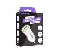 Daewoo USB Car Charger in White Daewoo White