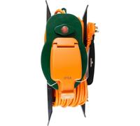 Daewoo Weatherproof 1 Gang 15M Garden Cable Reel Extension Lead Power Cord & Socket on H Frame