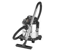 Daewoo Wet & Dry Cylinder Vacuum Cleaner 1000W 20 Litre Dust Tank For Outdoor & Indoor In Silver Silver One Size