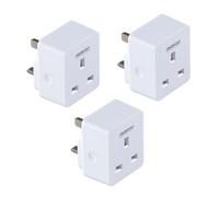Daewoo WiFi 13Amp Smart Plug Socket Adaptor, Pack of 3