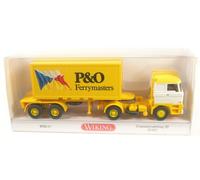Daf Container Semi-Trailer 20' P & O (1980-1984) 1:87 Wiking