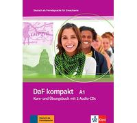 DaF Kompakt in 3 Banden: Kurs- und Ubungsbuch A1 mit 2 Audio-CDs