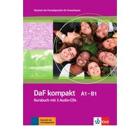 DaF Kompakt: Kursbuch mit 3 Audio-CDs