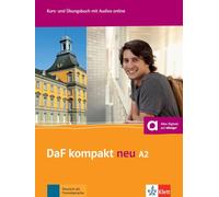 DaF kompakt neu in 3 Banden: Kurs- und Ubungsbuch A2 mit MP3-CD