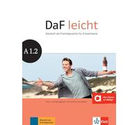 DaF leicht: Kurs- und Ubungsbuch A1.2 mit DVD-Rom