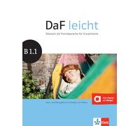 DaF leicht: Kurs- und Ubungsbuch B1.1 mit DVD-Rom