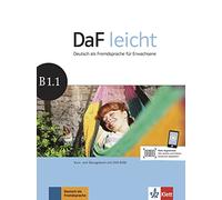 DaF leicht: Kurs- und Ubungsbuch B1.1 mit DVD-Rom
