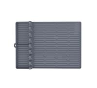 Dafape Grill Mat for Blackstone, Barbecue Griddle Pad Side Shelf Mat for Outdoor Kitchen Countertop Spatula Cooking Silicone Reusable BBQ Accessories Protective Mat (Gray)