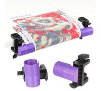DAFENCHI Diamond Painting Canvas Roll Holder, Adjustable Diamond Painting Canvas Holder Table Clamp, Easily Roll Up & Store Canvas Diamond Art Painting Roller Tool