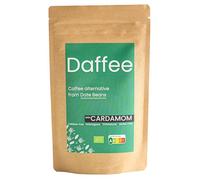 Daffee - Coffee Alternative made from Ground Organic Date Beans | Natural Cardamom | Natural Caffeine Free Coffee Replacement - Decaf Coffee Substitute - No CAF | Nutri Score A (125, Grams)