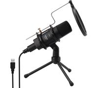 Daffodil Condenser Microphone USB Omnidirectional MCP200 - Mic with Tripod Stan