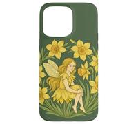 Daffodil Fairy Spring Magic Blooming Garden Sprite Case for iPhone 15 Pro Max