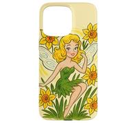 Daffodil Fairy Spring Magic Blooming Garden Sprite Case for iPhone 15 Pro Max