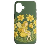 Daffodil Fairy Spring Magic Blooming Garden Sprite Case for iPhone 16