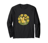 Daffodil Fairy Spring Magic Blooming Garden Sprite Long Sleeve T-Shirt