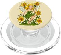 Daffodil Fairy Spring Magic Blooming Garden Sprite PopSockets PopGrip for MagSafe
