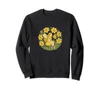 Daffodil Fairy Spring Magic Blooming Garden Sprite Sweatshirt