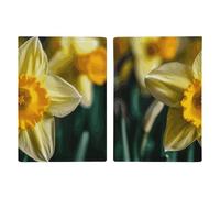 Daffodil Flower Passport Holder, ID Card Protector Case Passport Holder with Slot Passports Travel Wallet Document Cover for Women And Men