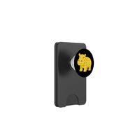 Daffodil Hippo Flower Gardening Floral Hippopotamus PopSockets PopWallet for MagSafe