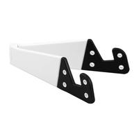 Daffodil IPC410 Adjustable Tablet & Mobile Phone Stand - Foldable Desk Holder for iPhone, iPad, Samsung, Huawei, Universal Smartphones - Portable Office Desktop Mount - White