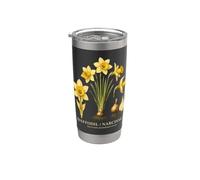 Daffodil/Narcissus Yellow Spring Flower Plant Study Stainless Steel Insulated Tumbler