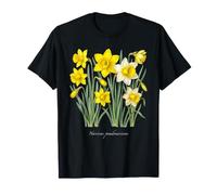 Daffodil Plant Illustration Narcissus pseudonarcissus T-Shirt
