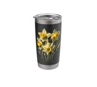 Daffodils in A Bouquet Isolated Vector Art Stainless Steel Insulated Tumbler