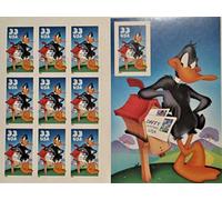 Daffy Duck Sheet of 10 Suitable for Framing Stamps