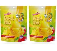 Daffy's Peel Me - Halal Peel Gummy Candy peeling sweets real fruit juice, 65g (Pack of 2)