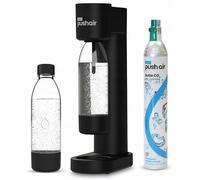 dafi PUSHAIR water saturator siphon black CO2 cartridge 0.7 bottle