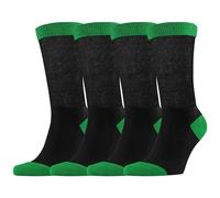 Dafi soft 4-Pack Cotton Diabetic Socks for Men - Non-Elastic, Loose Fit, Seamless Toe, Soft & Colorful Design, Premium Comfort, Made in Turkey