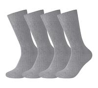 Dafi soft 4-Pack Extra Wide Diabetic Cotton Socks for Men & Women - Non-Elastic, Loose Fit, Seamless Toe, Soft & Colorful Design, Premium Comfort, Made in Turkey (UK 6-8 Grey)