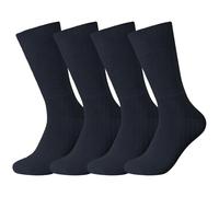 Dafi soft 4-Pack Extra Wide Diabetic Cotton Socks for Men & Women - Non-Elastic, Loose Fit, Seamless Toe, Soft & Colorful Design, Premium Comfort, Made in Turkey (UK 6-8 Navy Blue)
