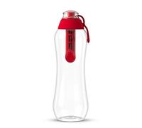 Dafi Soft 500ml Red Portable Filter Bottle with Carbon Filter