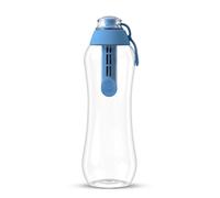 Dafi Soft Filter Bottle with Carbon Filter Color Blue 0.5 L - BPA free, eliminates the taste and smell of chlorine, leak-proof stopper - Water bottle for school, work, gym - Made in Poland