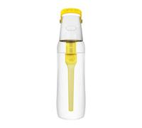 Dafi Solid Filter Bottle, 1 Active Carbon Filter, Yellow, 0.7 L, BPA-Free Water Bottle, Filters Chlorine and Other Contaminants - Sports Bottle, Straw Bottle, Sports Water Bottle