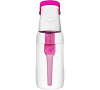 Dafi Solid Filter Bottle, 500 ML, Pink, Tritan, BPA-Free, Filtered Water Bottle, Perfect for Gym, Work, School, Home