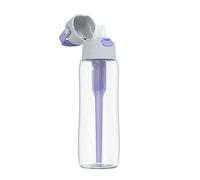 Dafi Solid Filter Bottle 700 ml, Water Filter Bottle by Joanna Krupa, Replaceable Charcoal Filter, Reduction of Chlorine, Made of Tritan | Perfect for The Gym, Work, School and Home - Violet