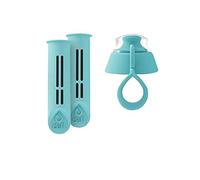 Dafi Water Bottle Filter 2-Pack and Bottle Cap | Made in Europe | BPA- Water Filter | Mint