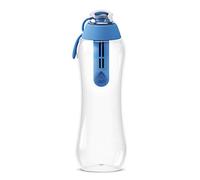 DAFI Water Bottle with Filter, 0.3 L, Water Bottle with Water Filter, BPA-Free, Sports Bottle with Filtered Water for Travel, Filter Bottle Outdoor + Activated Carbon Filter, Water Bottle